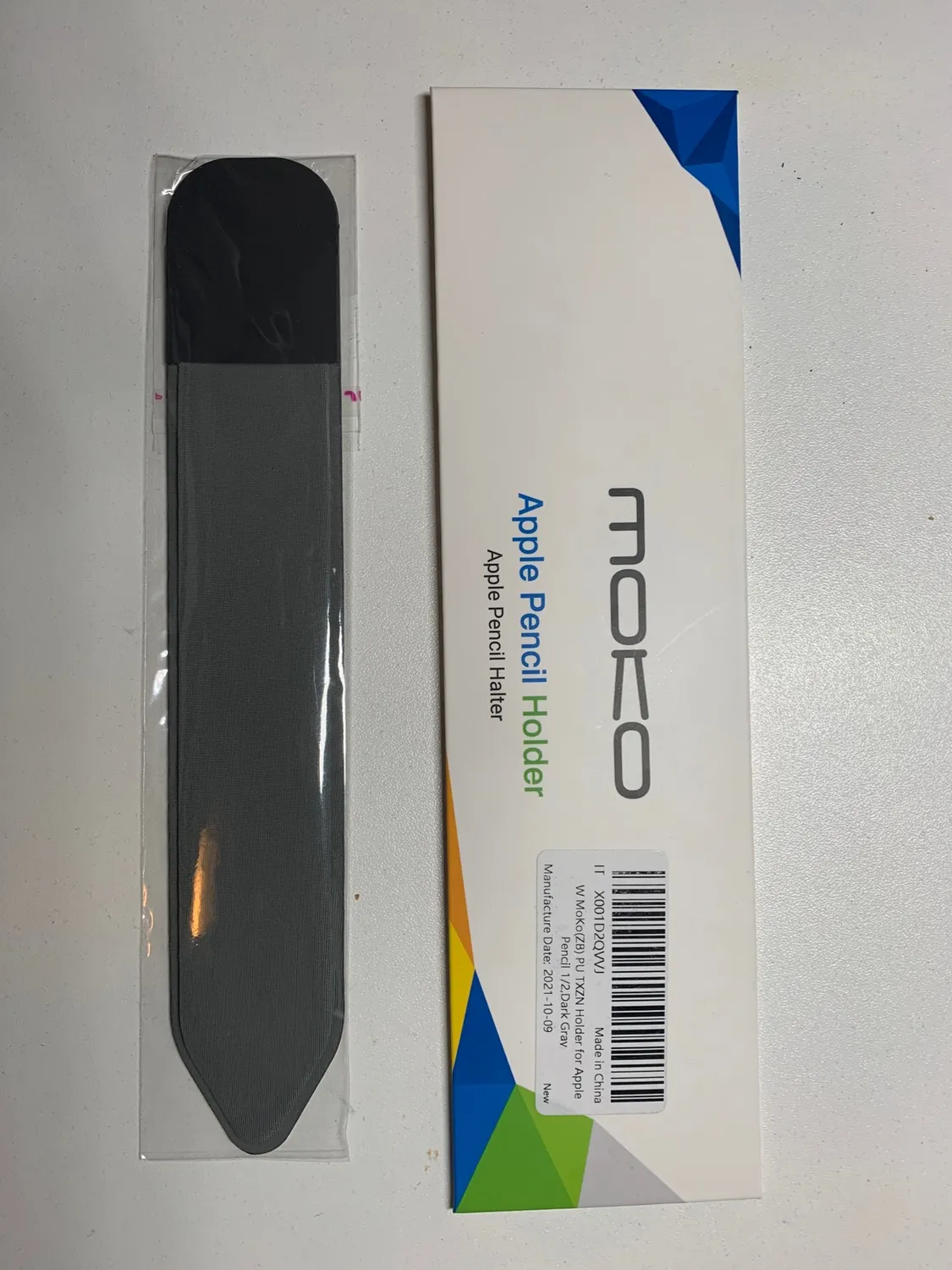 MoKo Apple Pencil Pro USB-C porta penna grigio scuro adesivo