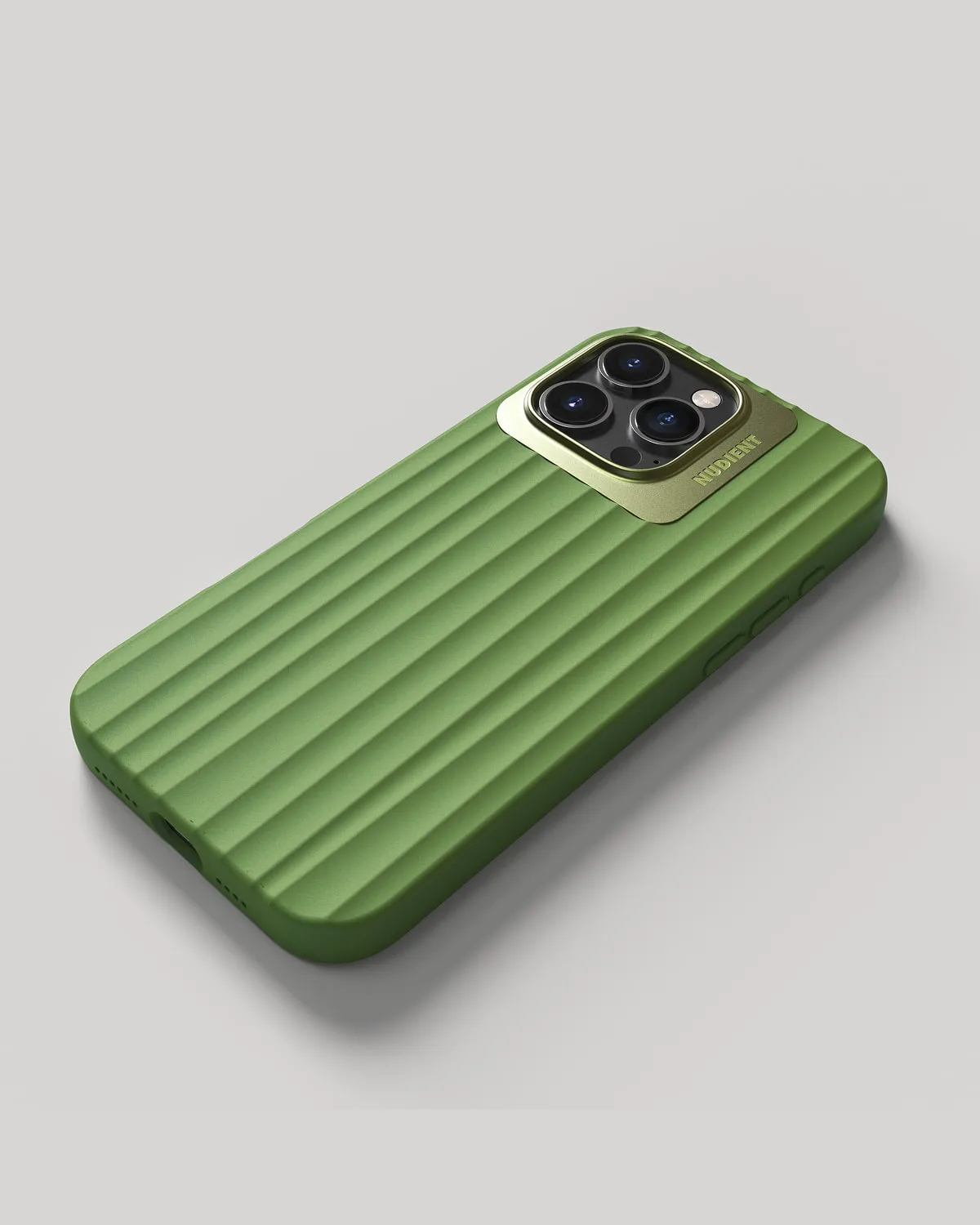 Nudient Bold Case custodia iPhone 16 Pro Max Khaki MagSafe antiurto