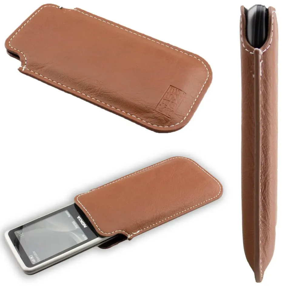 caseroxx Business-Line custodia Nokia 6700 Classic tasca marrone
