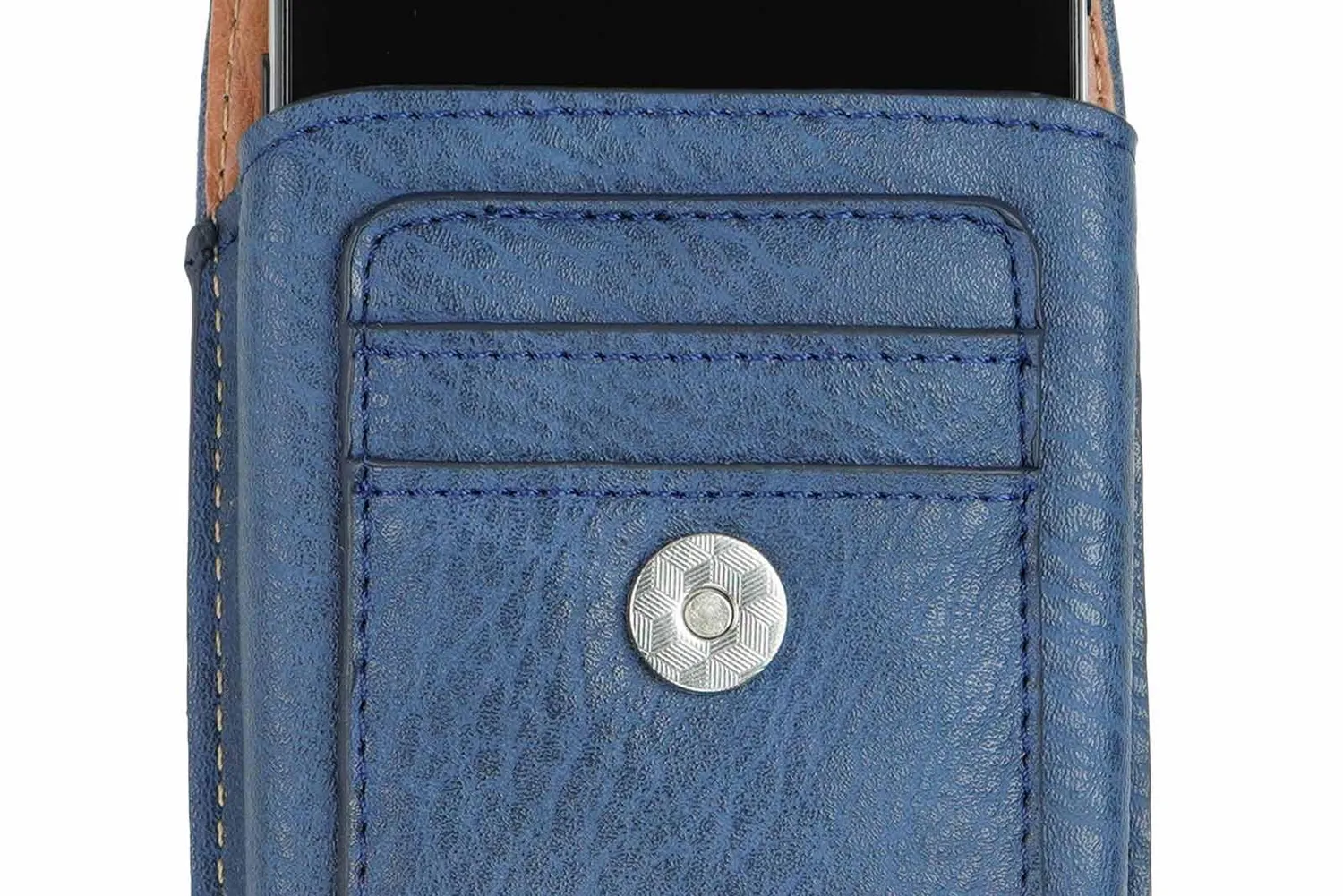 caseroxx Fondina Brondi Amico Vero 4G Blu con Clip Girevole