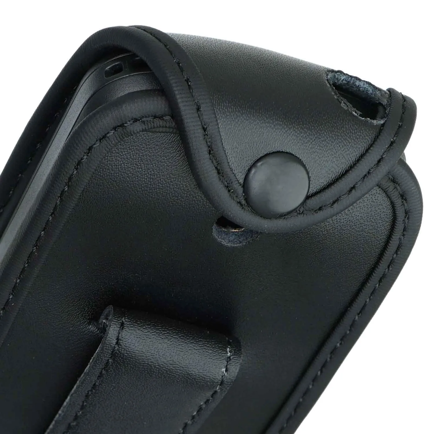caseroxx Custodia cintura pelle Uleway G180 vera pelle nera
