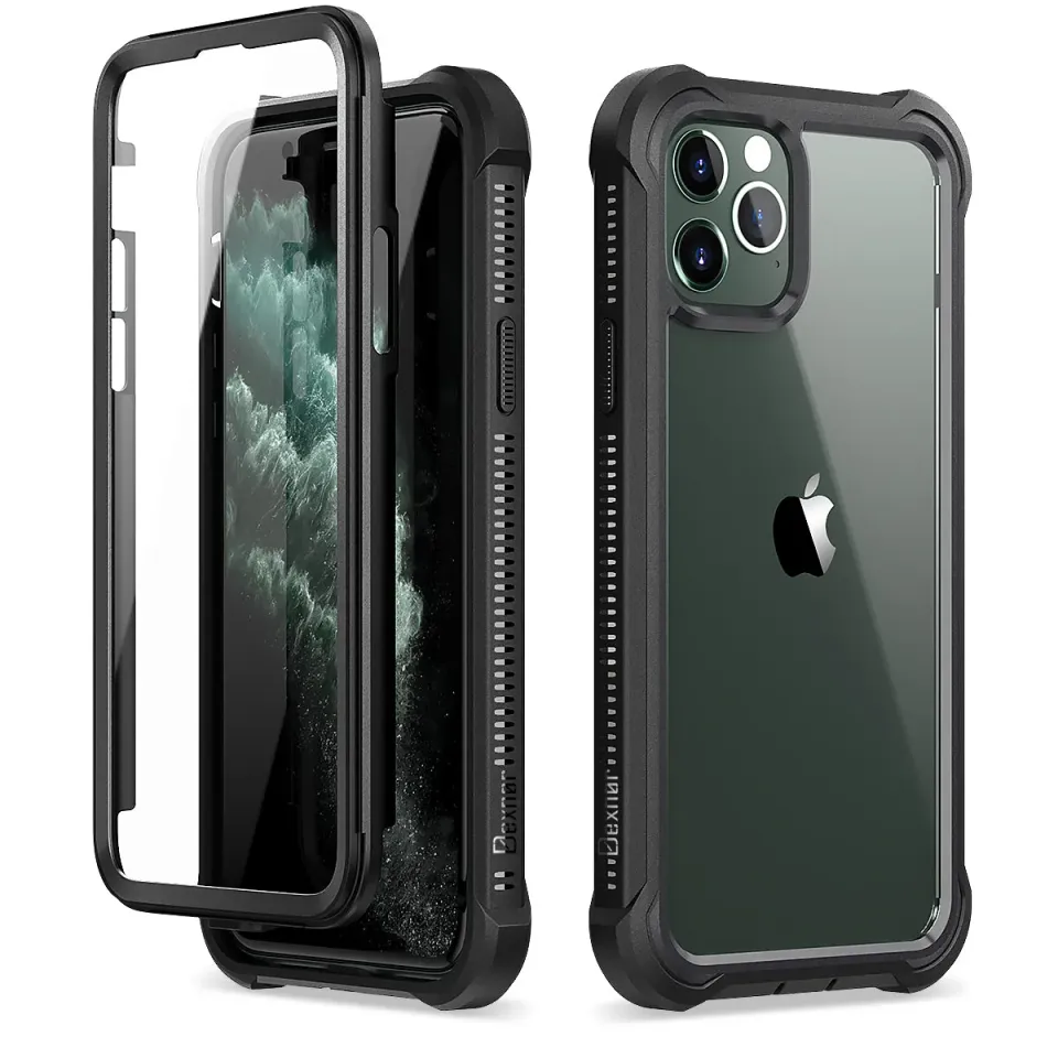 Dexnor iPhone 11 Pro cover telefono nero antiurto