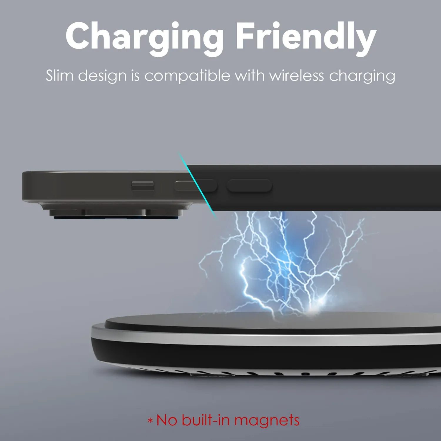 CloudValley iPhone 14 Pro Max cover silicone nero camera