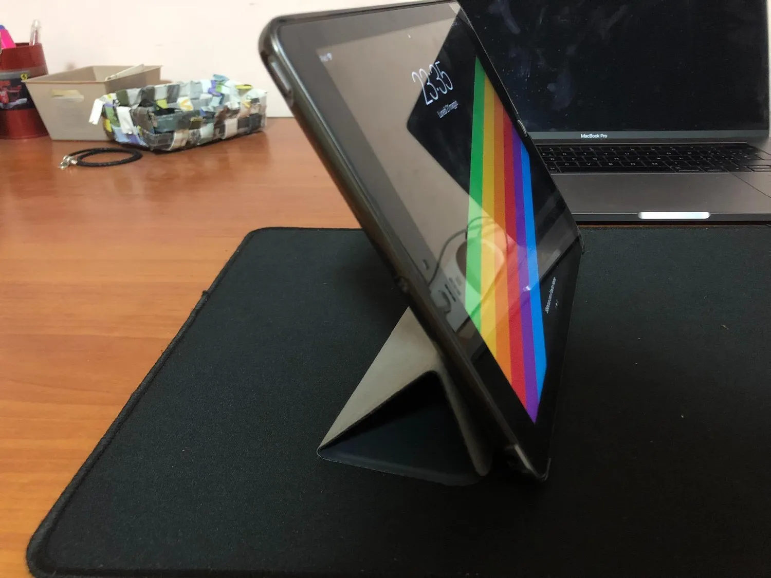 MoKo cover iPad 9.7 2017-2018 oro rosa sottile