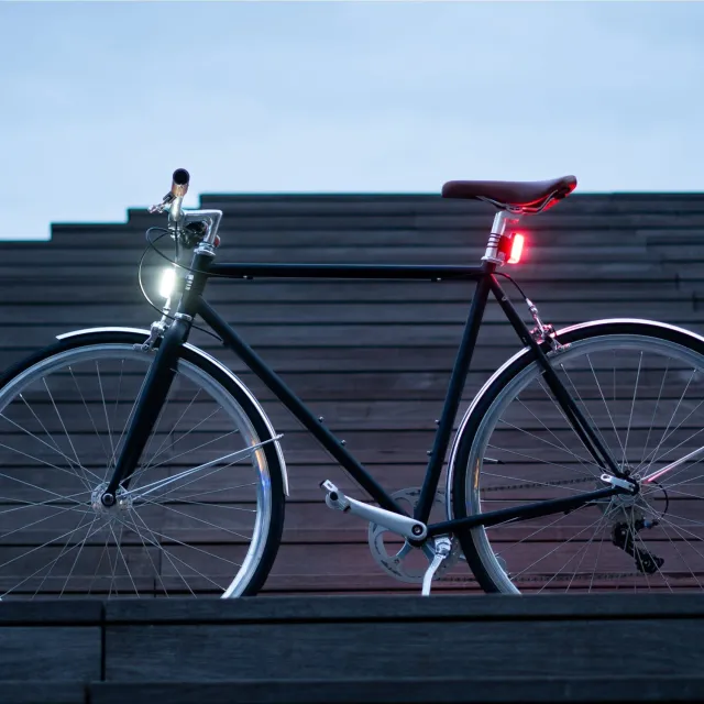 Shapeheart Light Luci Bici Magnetiche Anteriore Posteriore 270lm