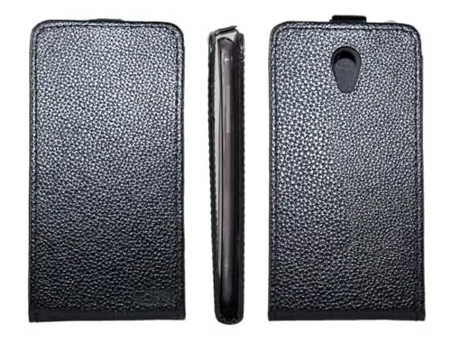caseroxx Flip Cover Medion Life E5004 MD 99628 nero