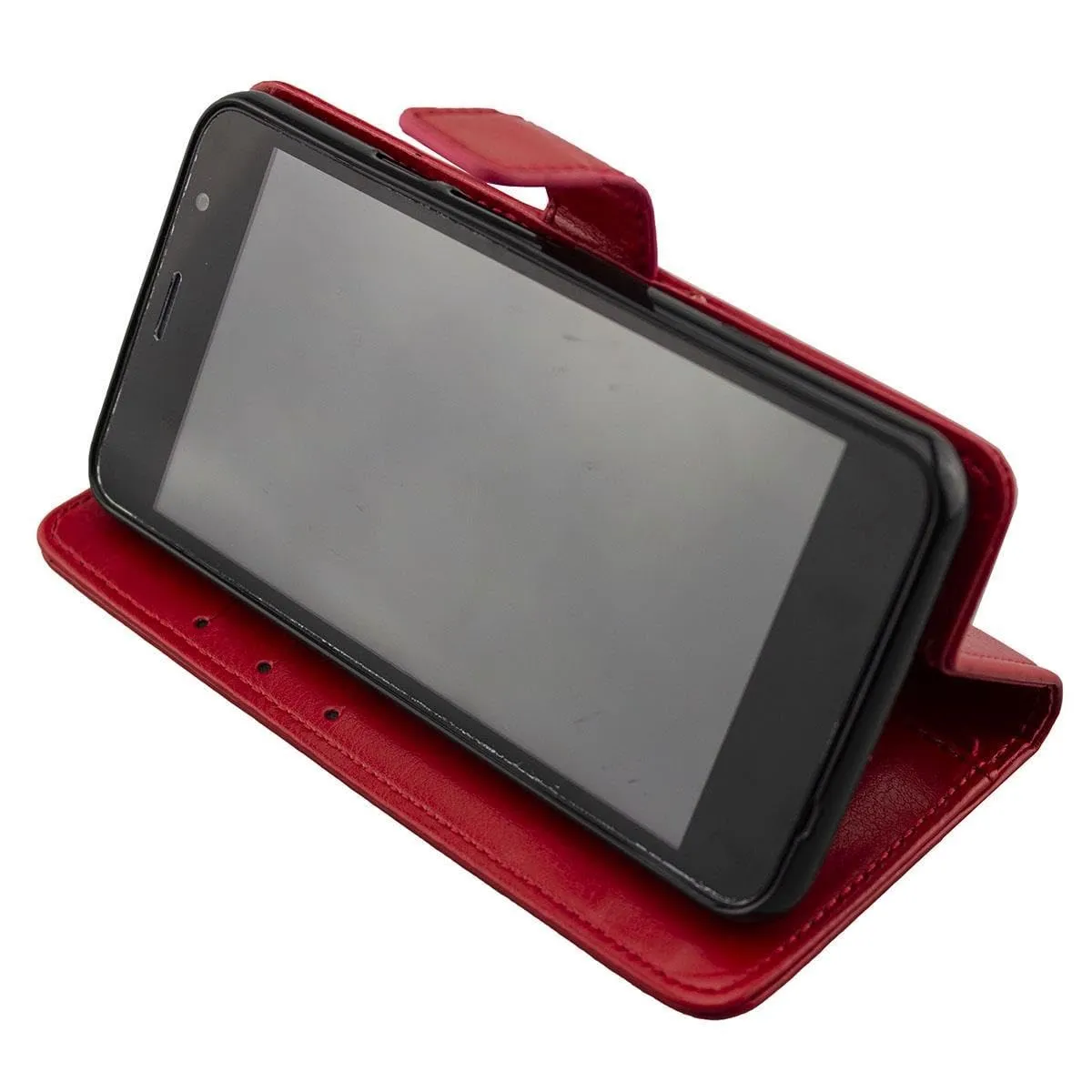 caseroxx Bookstyle Access 50 custodia portafoglio rossa
