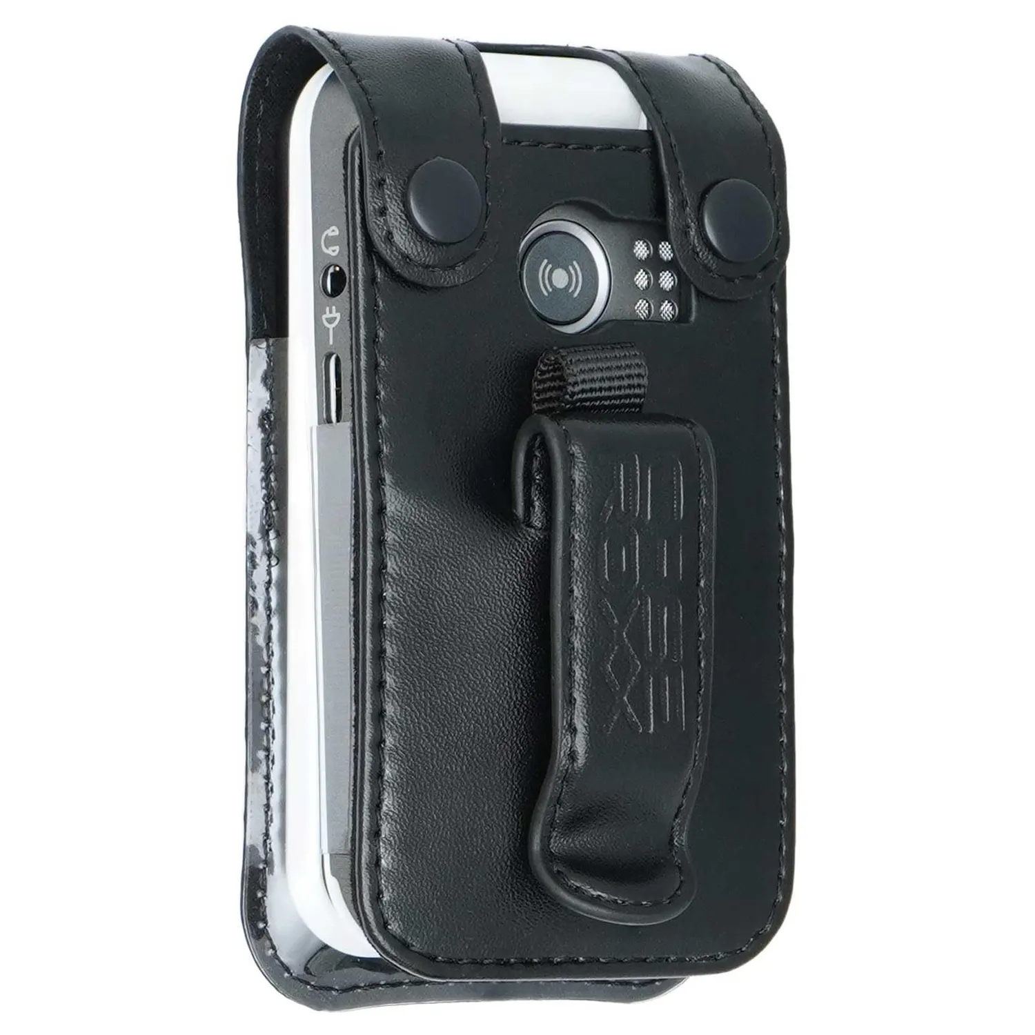 caseroxx Custodia pelle Doro Leva L30/L31 clip cintura