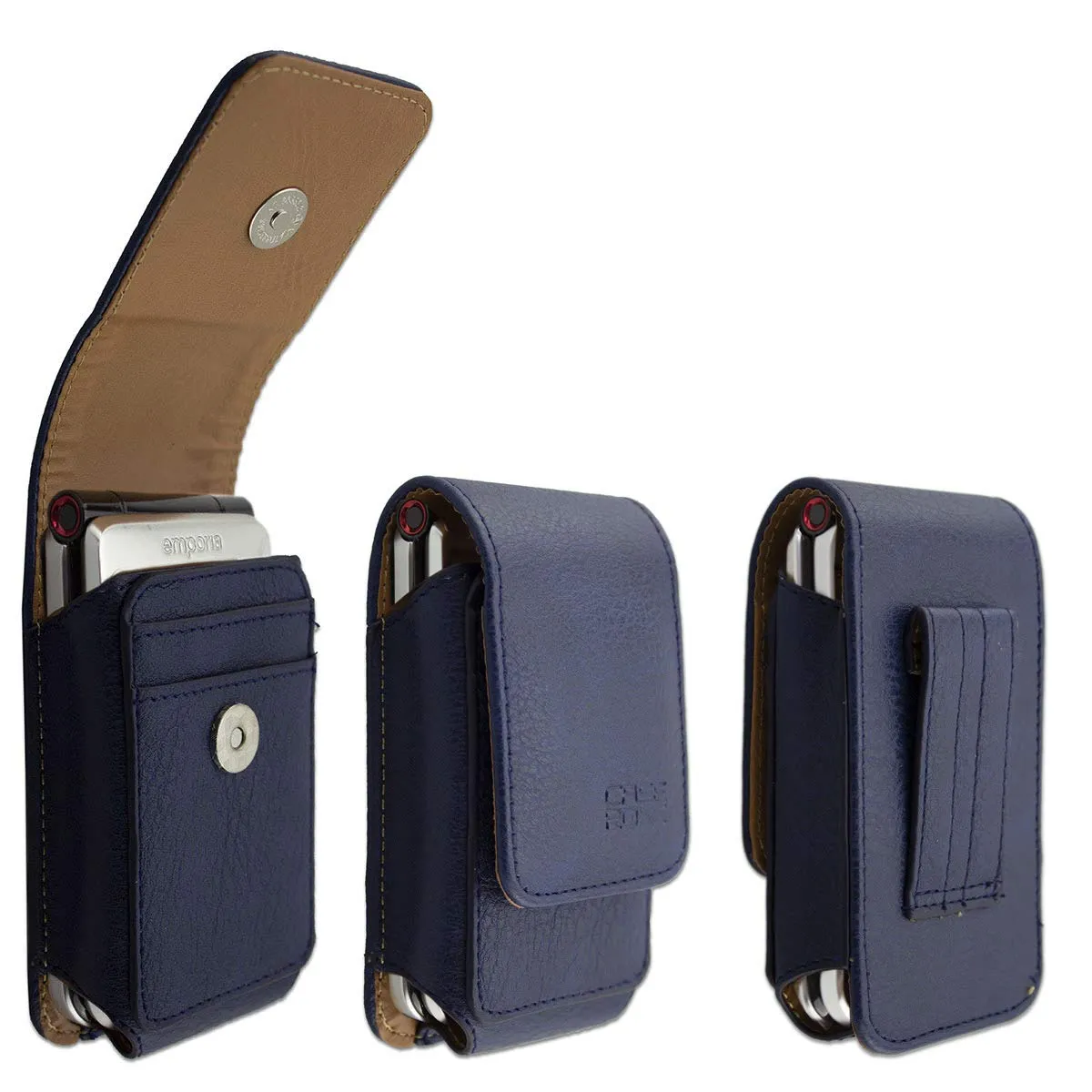 caseroxx Doro 7030 7031 borsello pelle azzurro cintura