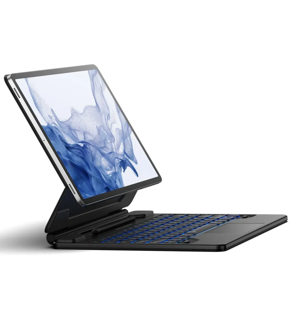 Dexnor Galaxy Tab S10+ custodia tastiera nero 12,4 trackpad