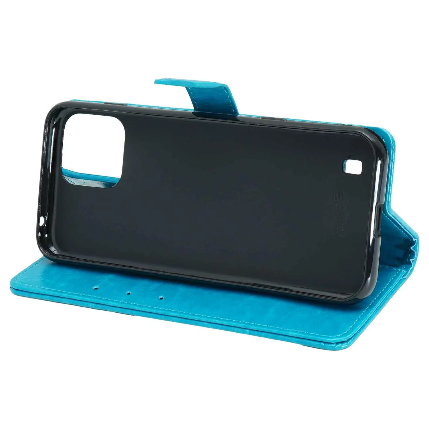 caseroxx Bookstyle Doro Aurora A30/A31 custodia azzurra carte