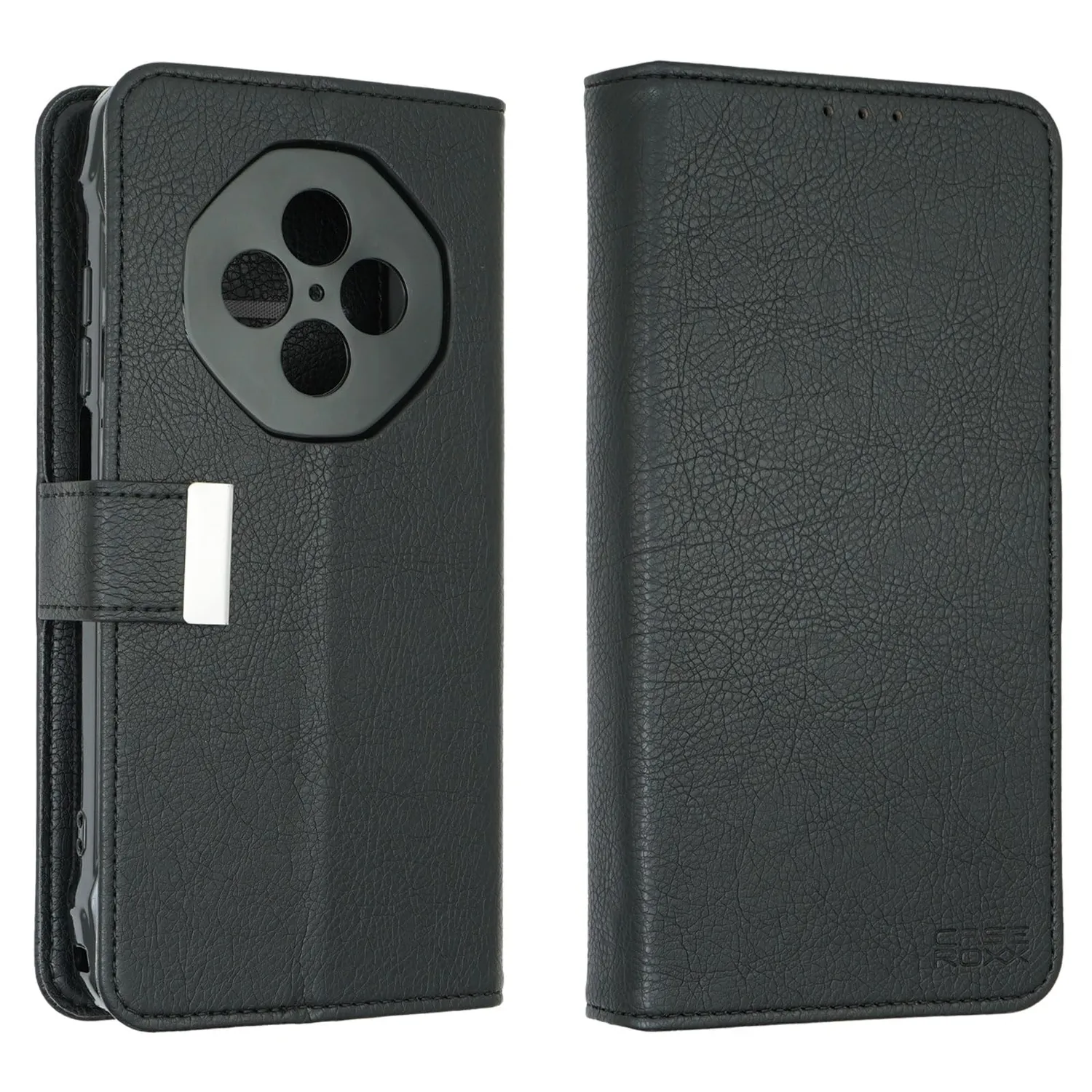 caseroxx Bookstyle custodia a libro Blackview Fort 1 nera carte