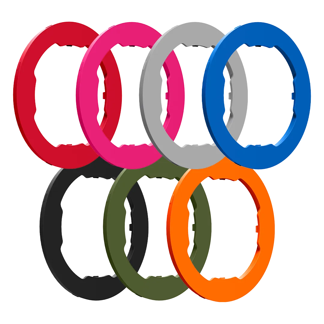 Quad Lock MAG anello colorato ricambio custodia nero incluso