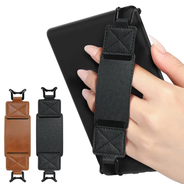 MoKo Cinturino Kindle 6-8" Nero Croceato 2 Pezzi Elastico