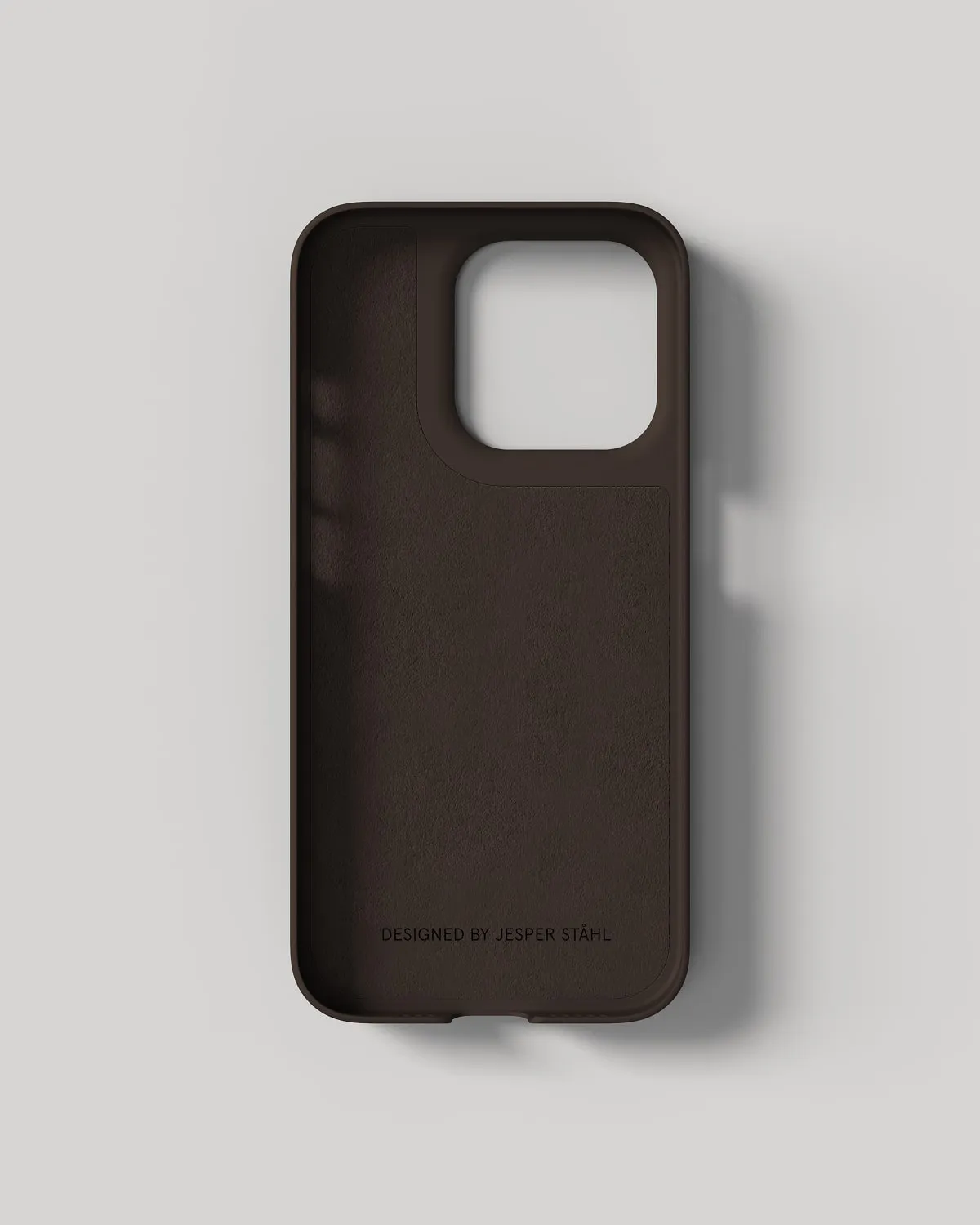Nudient Thin Case cover iPhone 15 Pro marrone MagSafe sottile