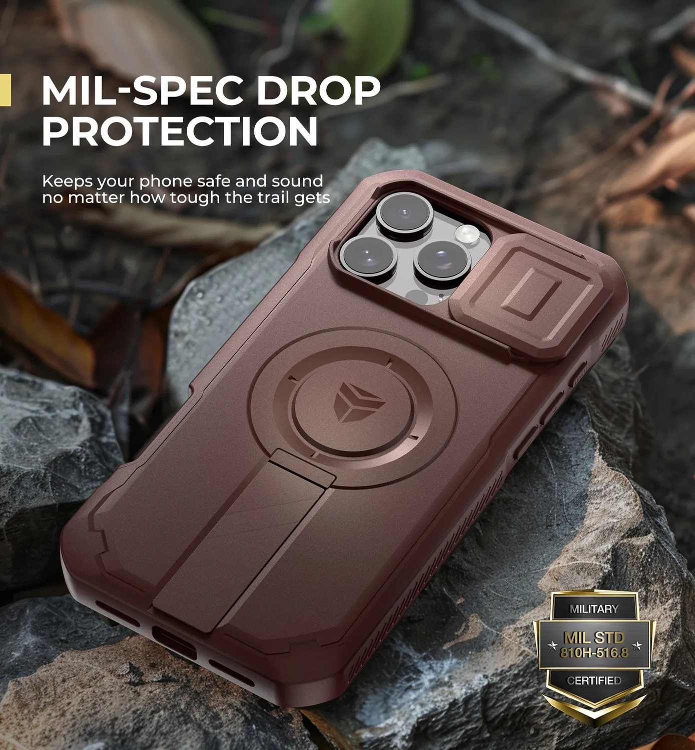 Dexnor iPhone 16 Pro Max cover rossa MagSafe antiurto