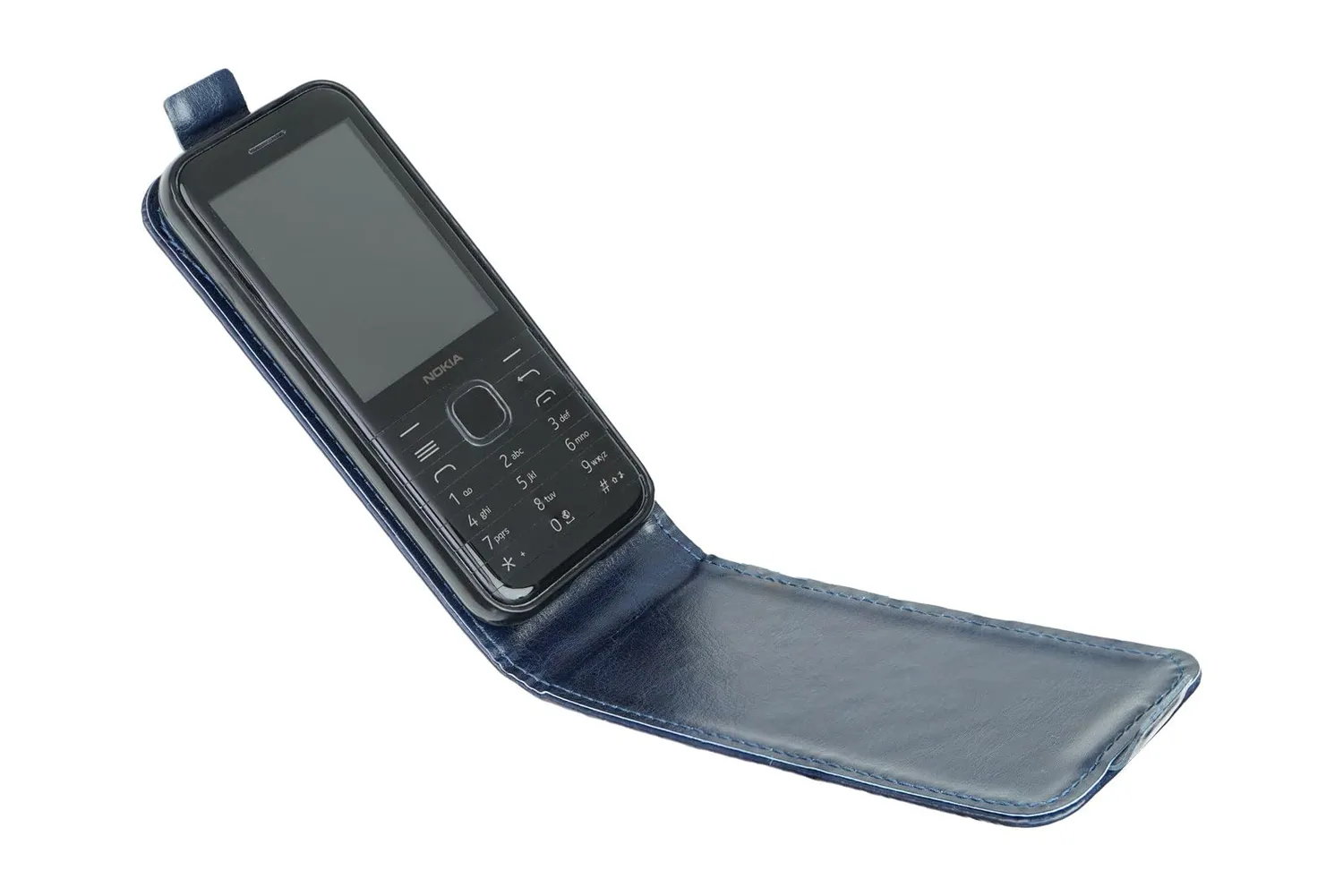 caseroxx Flip Cover Nokia 8000 4G custodia azzurra elegante