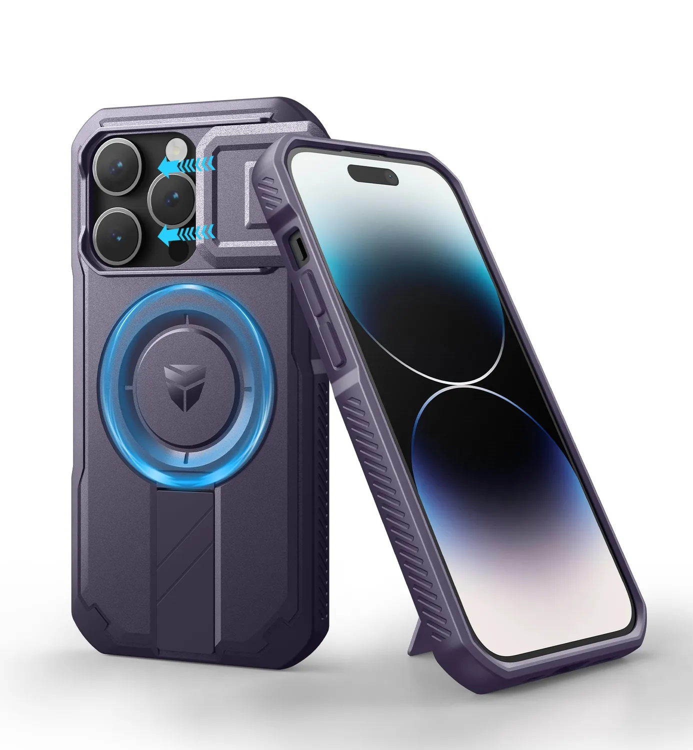 Dexnor iPhone 14 Pro cover nera antiurto MagSafe