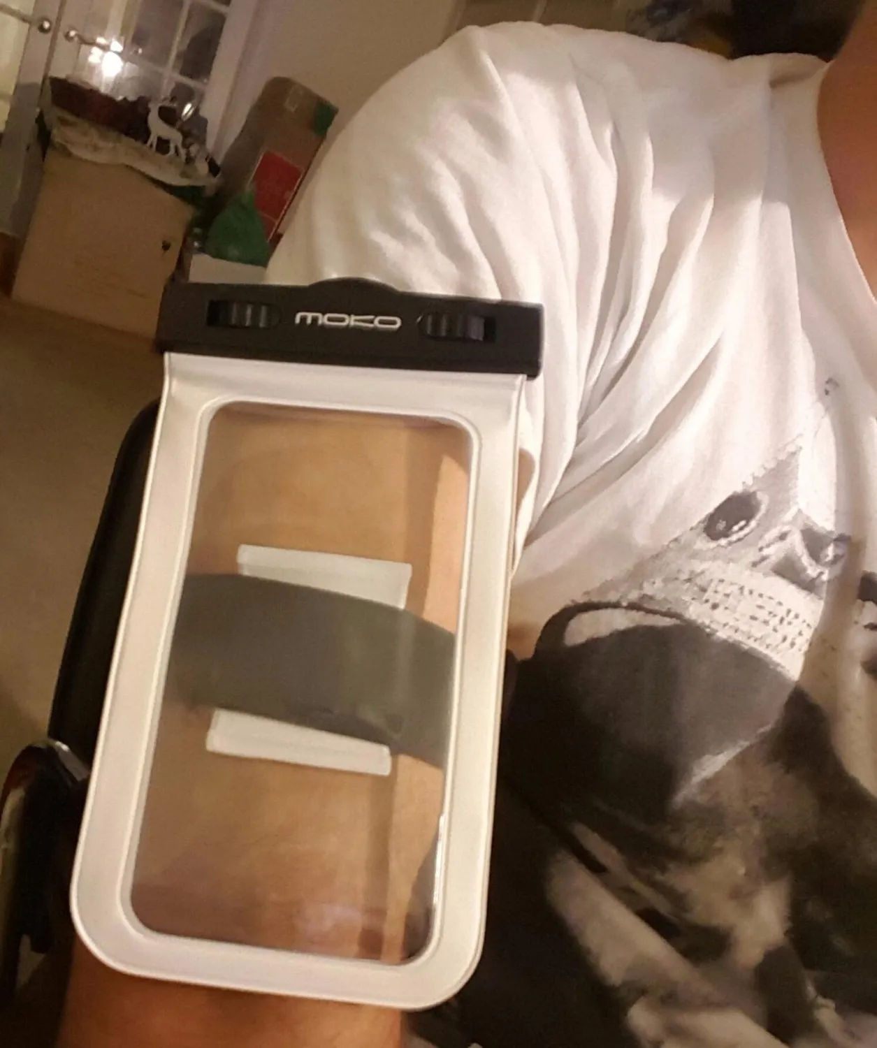MoKo Custodia Impermeabile Telefono 2 Pezzi IPX8 fino 7 pollici