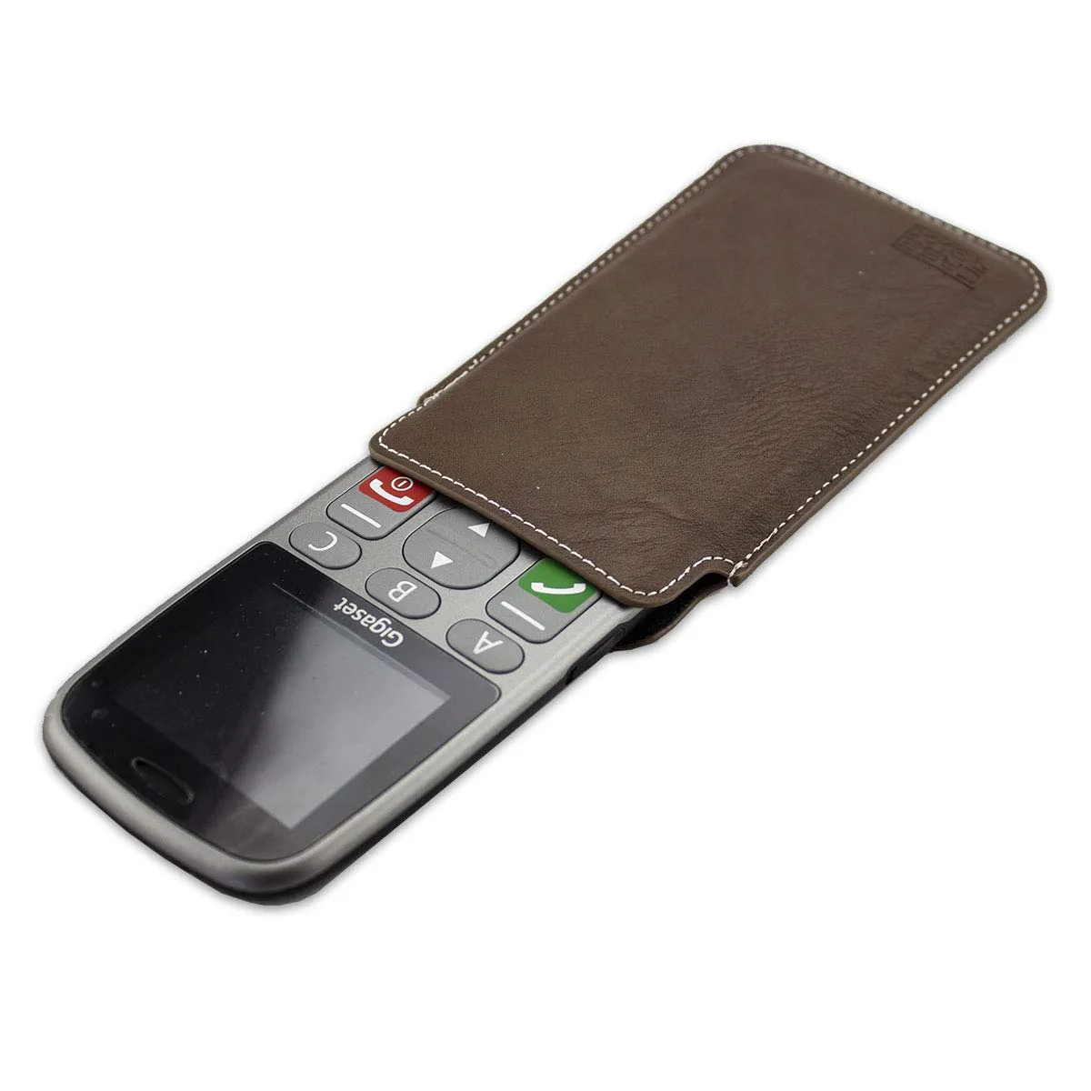 caseroxx Business-Line Gigaset GL390 borsa marrone