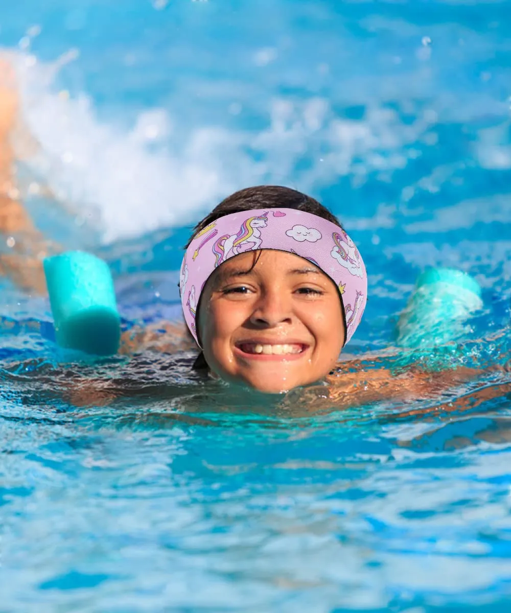 MoKo Fascia Nuoto Bambini Unicorno Rosa M Neoprene