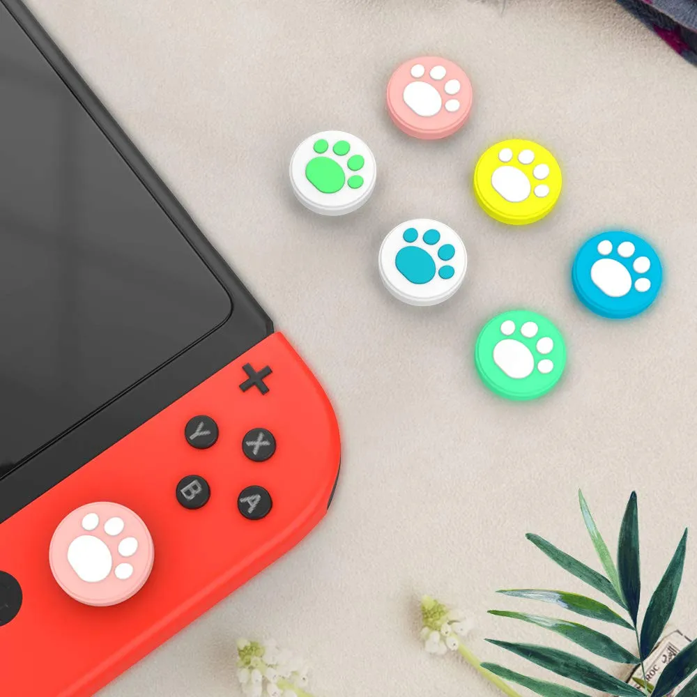 MoKo Switch gommini joystick zampa gatto 6 pezzi silicone
