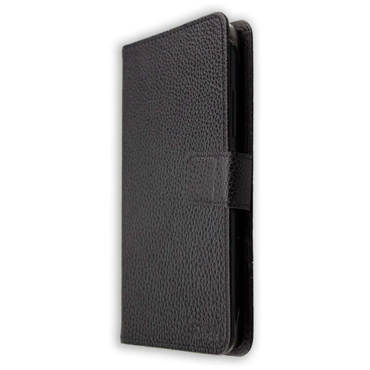caseroxx Bookstyle UMi Plus Extreme custodia libro nero con stand