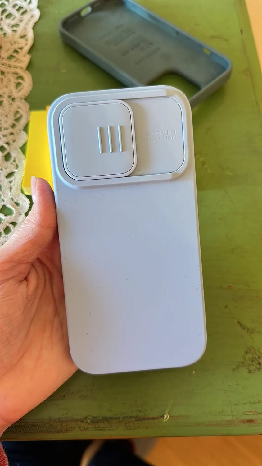 CloudValley iPhone 12 Pro Max cover blu coprifotocamera