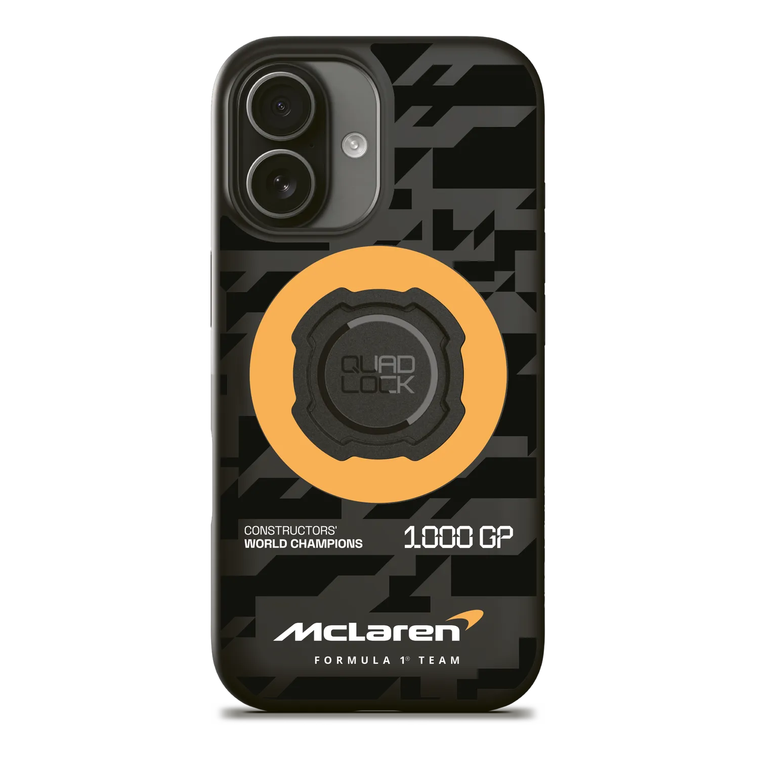 Quad Lock MAG McLaren 2026 custodia iPhone 17 Pro Max antiurto