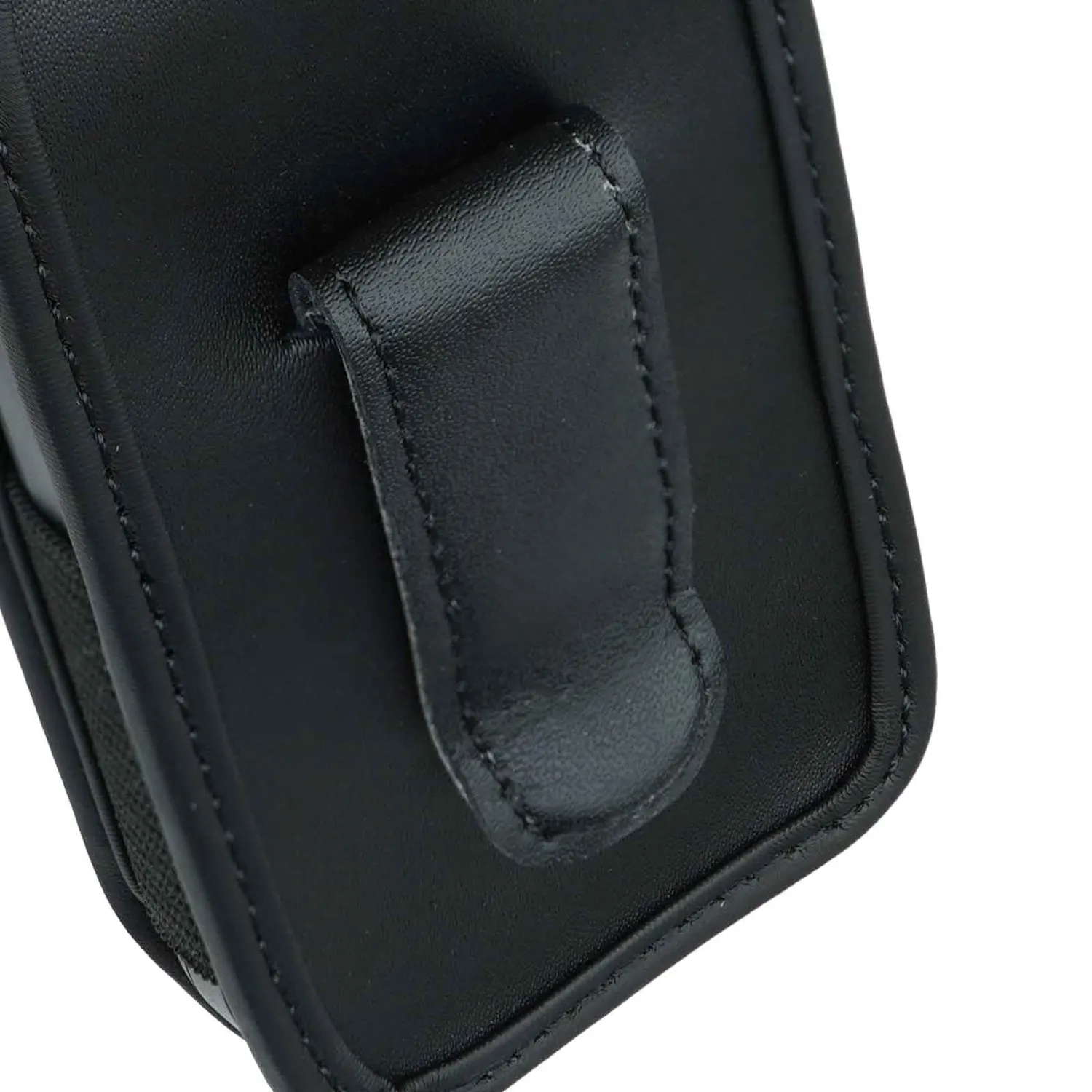 caseroxx Custodia cintura pelle Uleway G180 vera pelle nera