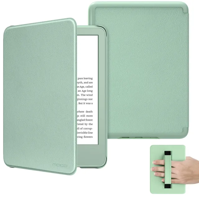 MoKo Custodia Kindle 6" 11ª Gen 2024/2022 Verde Agave