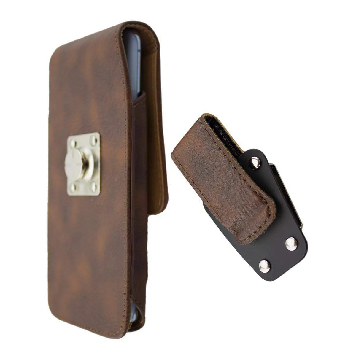 caseroxx Outdoor Mi 10 Lite custodia cintura marrone