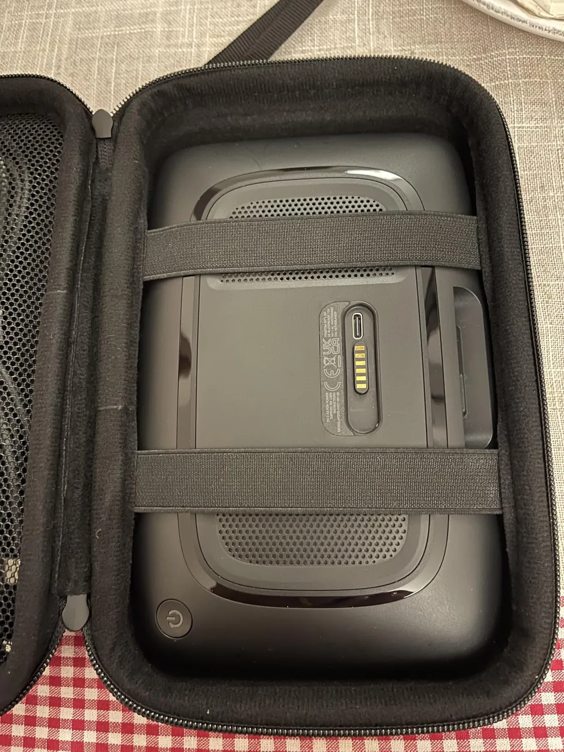 MoKo custodia GPS 7 pollici nera 18 cm imbottita