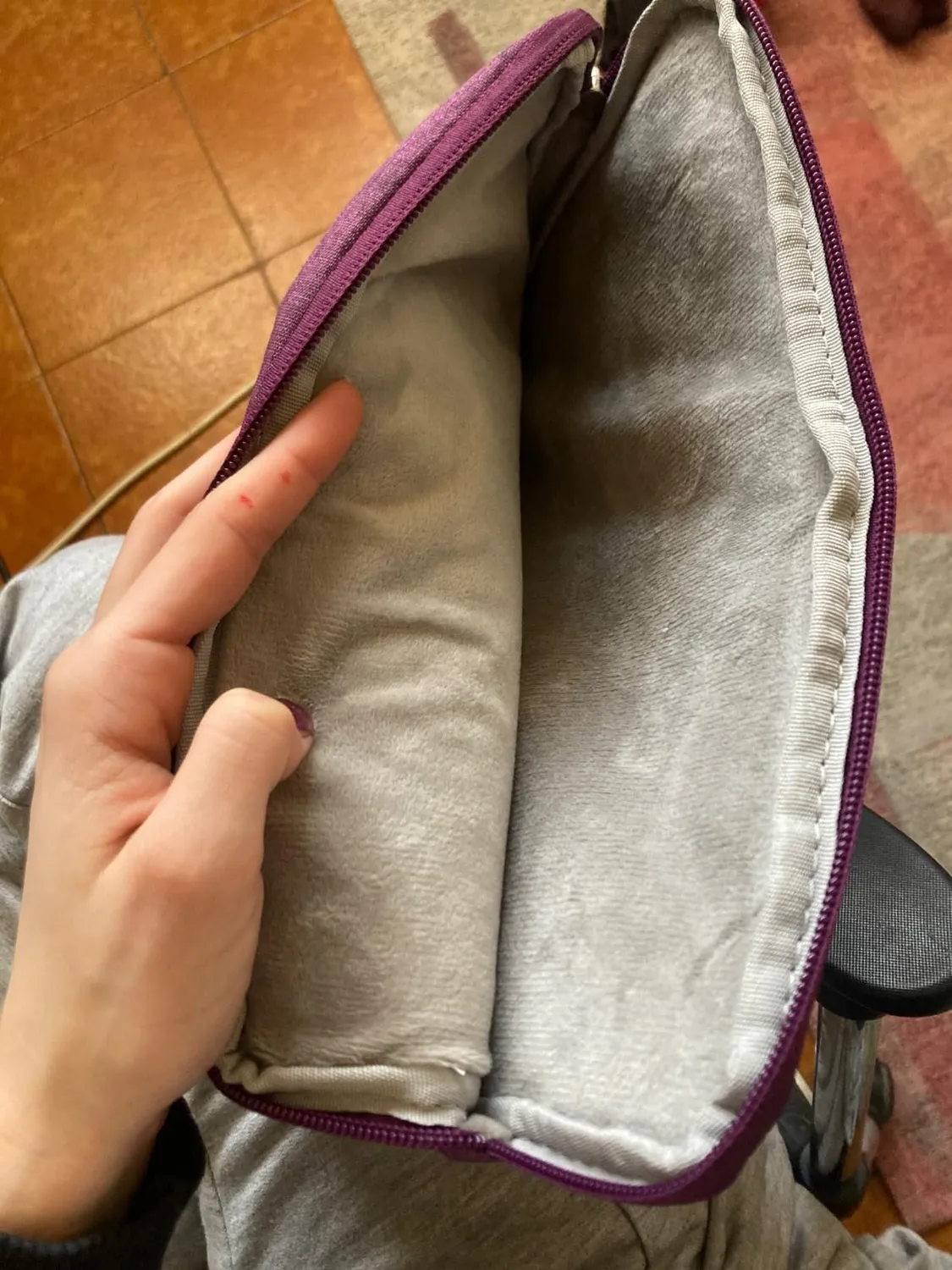 MoKo Custodia Tablet 7-8 Pollici Nero Grigio Doppia Tasca