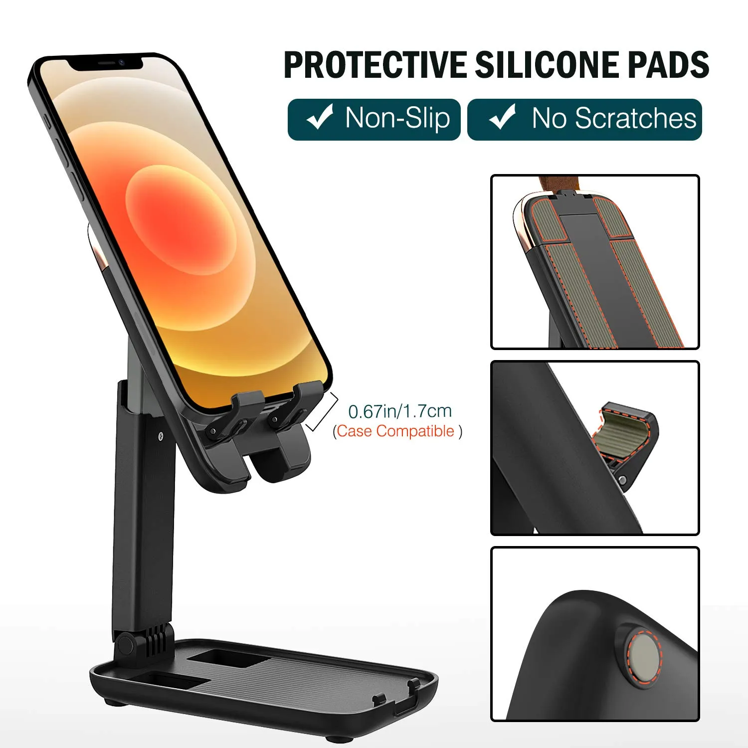MoKo supporto tablet universale 13 pollici nero regolabile