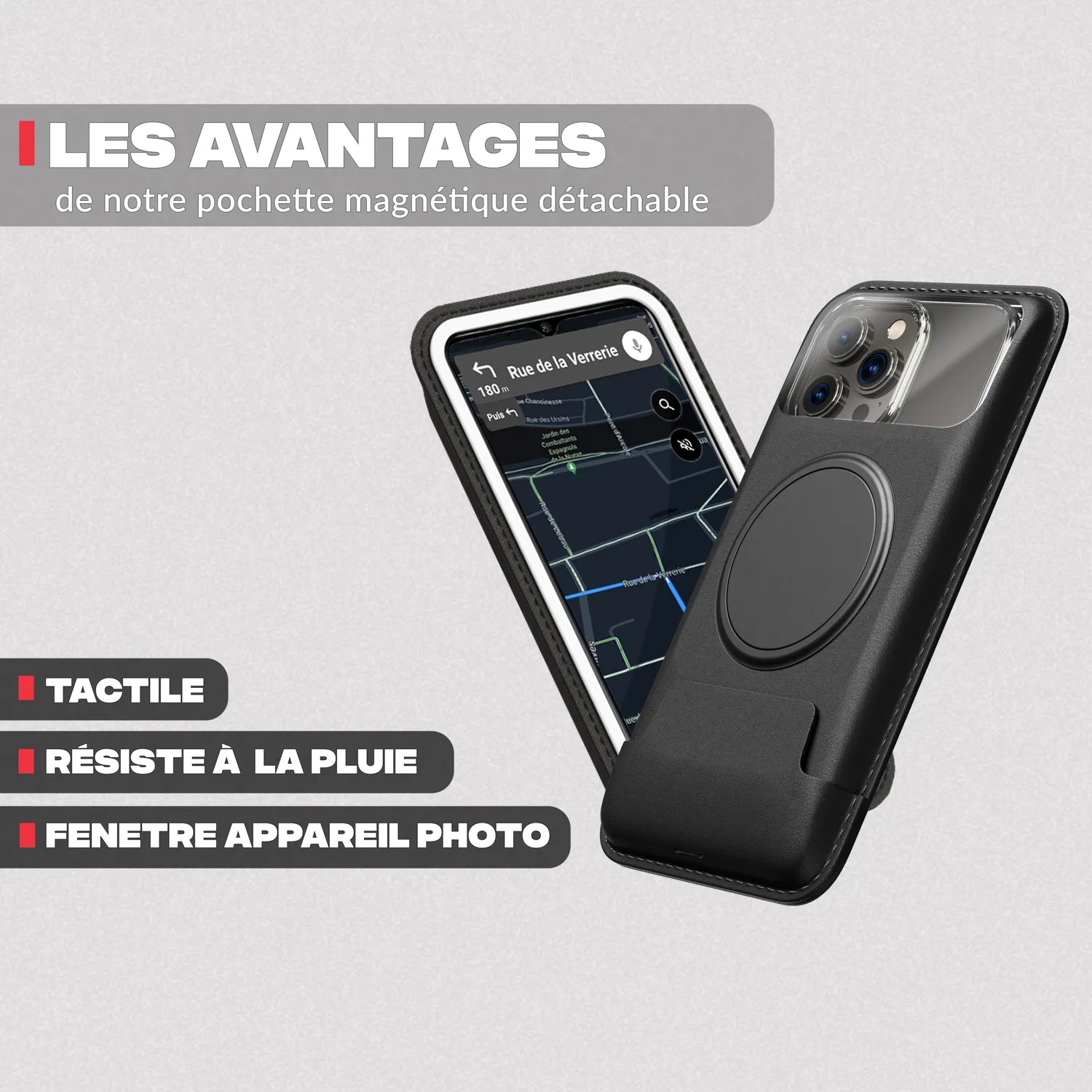 Shapeheart Pro Supporto Telefono Bici XL avvitato 22-32mm