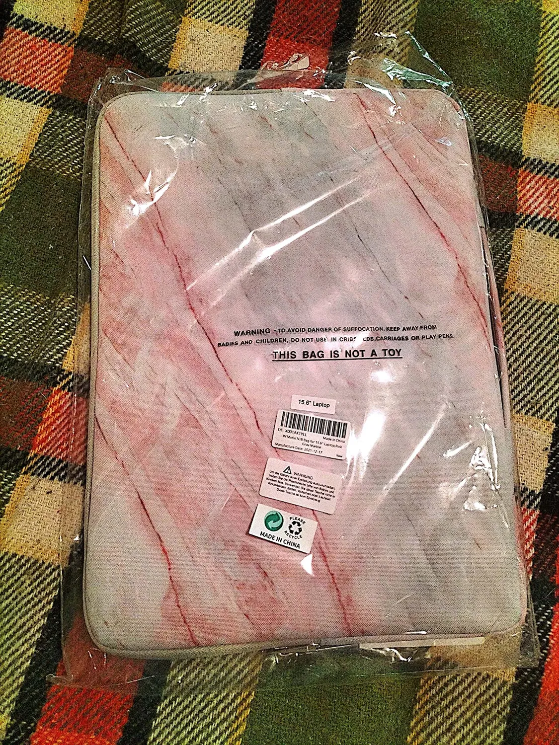 MoKo Borsa Laptop 15,6 Pollici Grigio Scuro Impermeabile