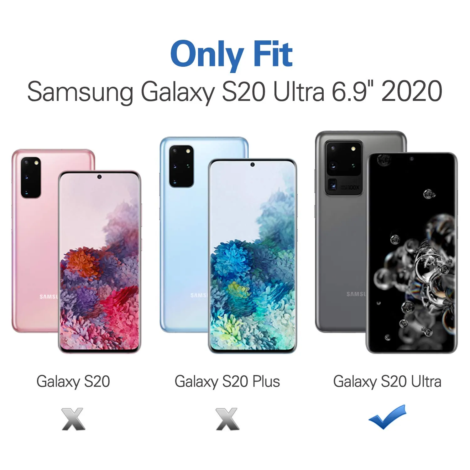 MoKo Galaxy S20 Ultra cover rigida trasparente TPU