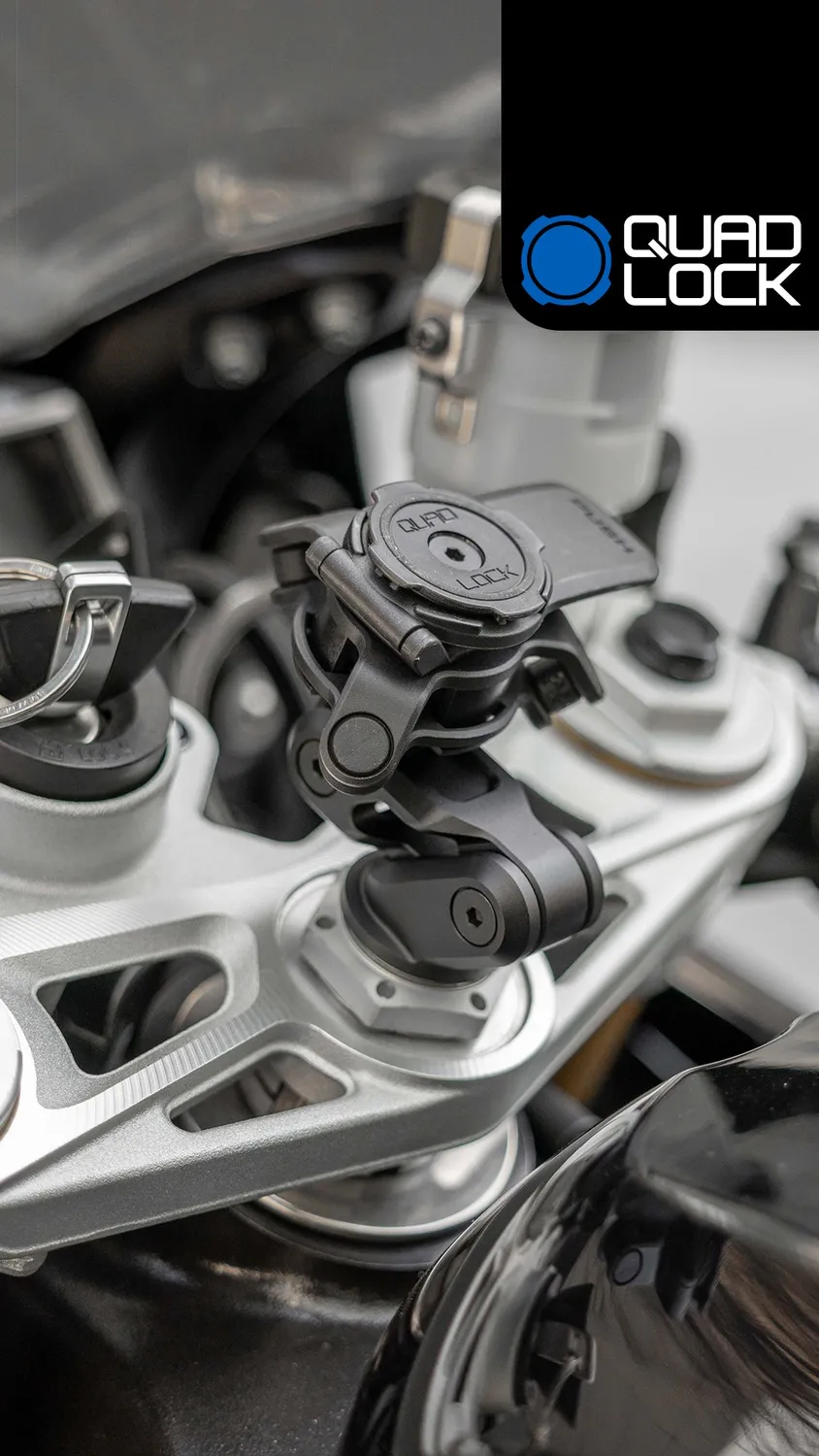 Quad Lock supporto piastra forcella moto standard