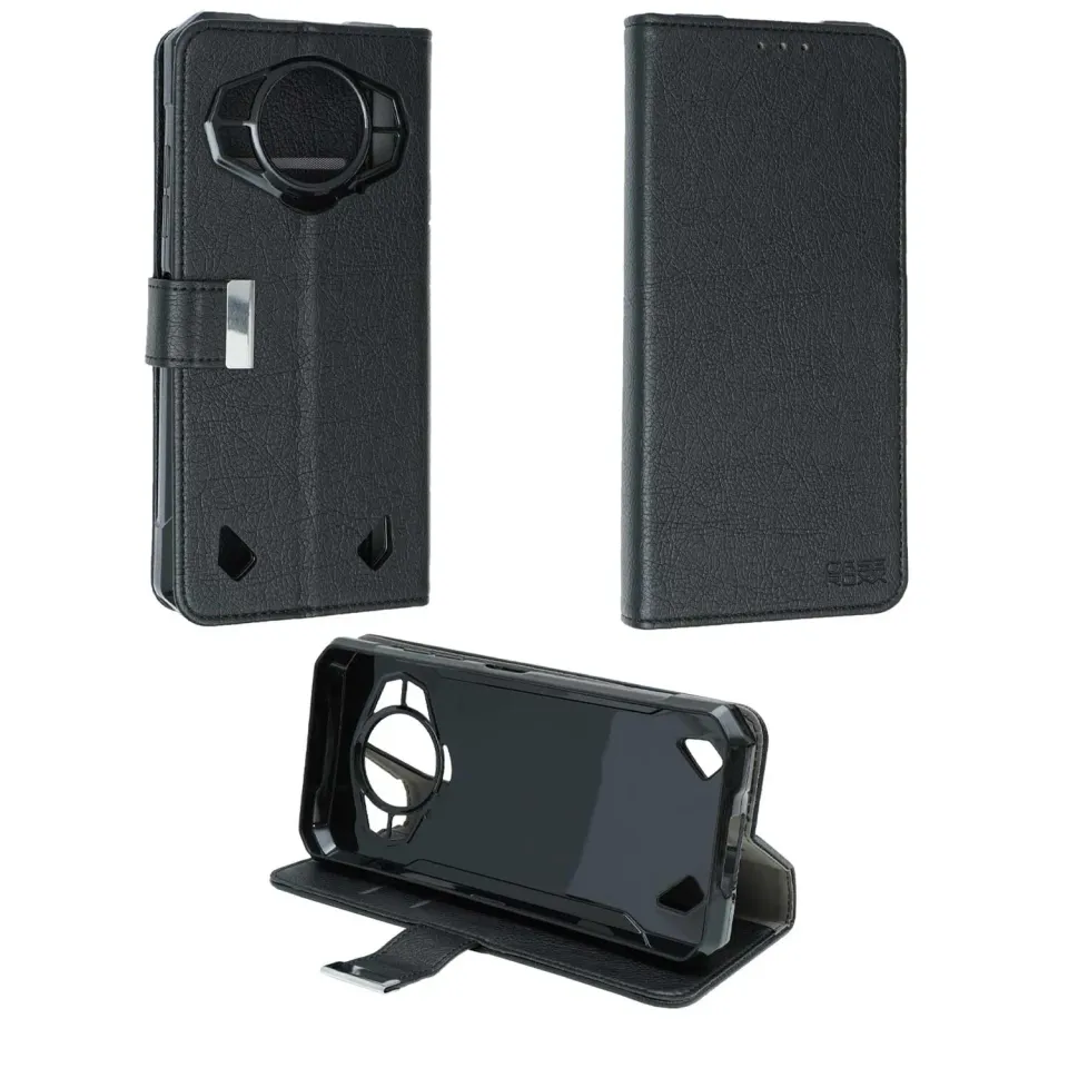 caseroxx Bookstyle cover Doogee S200 S200X Plus nera wallet