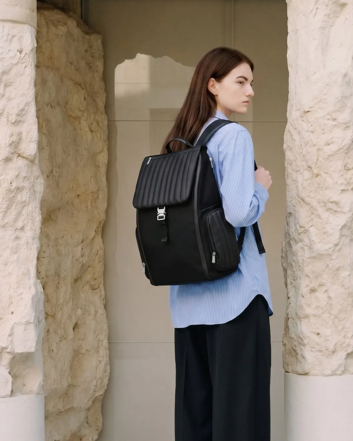 Nudient Urban Explorer zaino Charcoal Black porta laptop