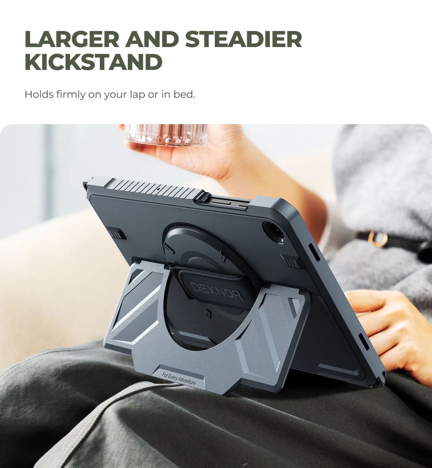 Dexnor Galaxy Tab A11 Plus 11" cover rugged blu anturto