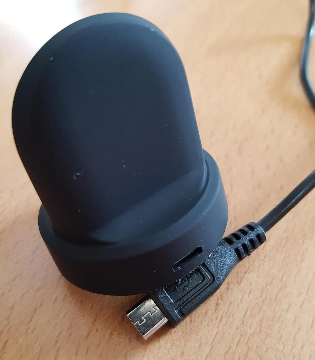 MoKo Samsung Gear S3 base ricarica wireless Qi nera