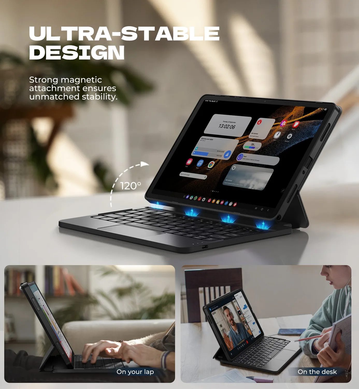 Dexnor Tab A11 Plus Cover tastiera nera italiana