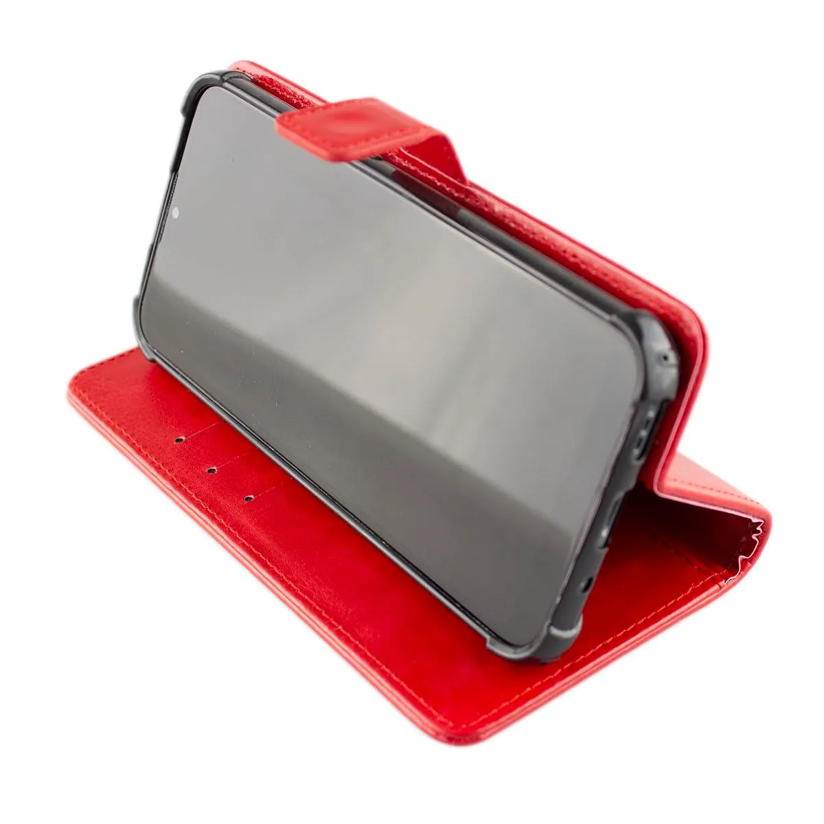 caseroxx Custodia Libro Doro 8100 8200 8220 Pelle Rosso