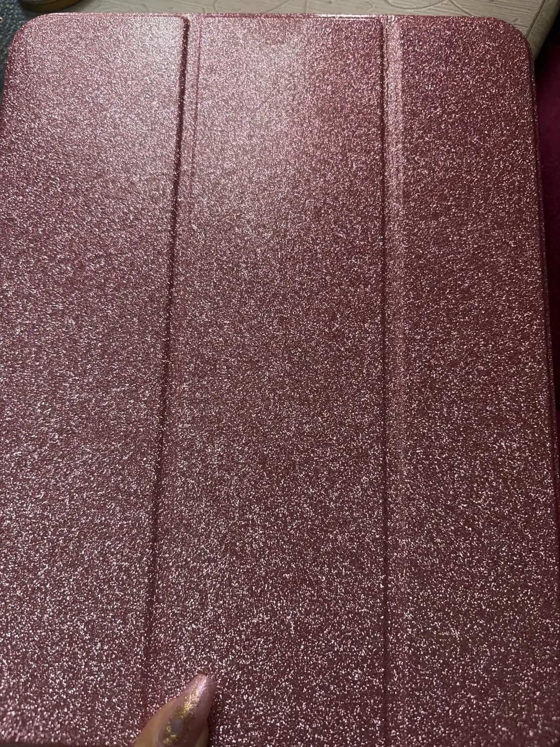 MoKo Cover iPad A16 11" e 10ª Gen 10,9" Rosa Glitterato