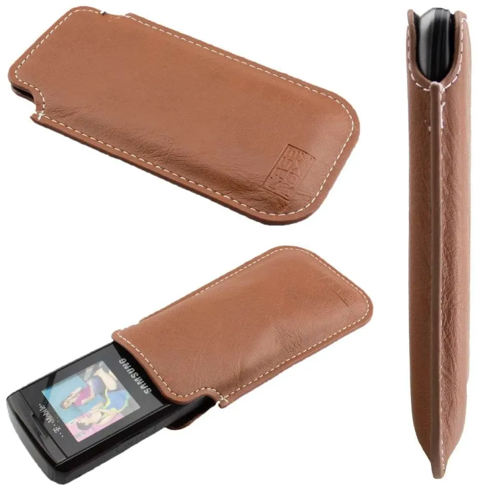caseroxx Business-Line Tasca Samsung E1200 Keystone 2 Marrone