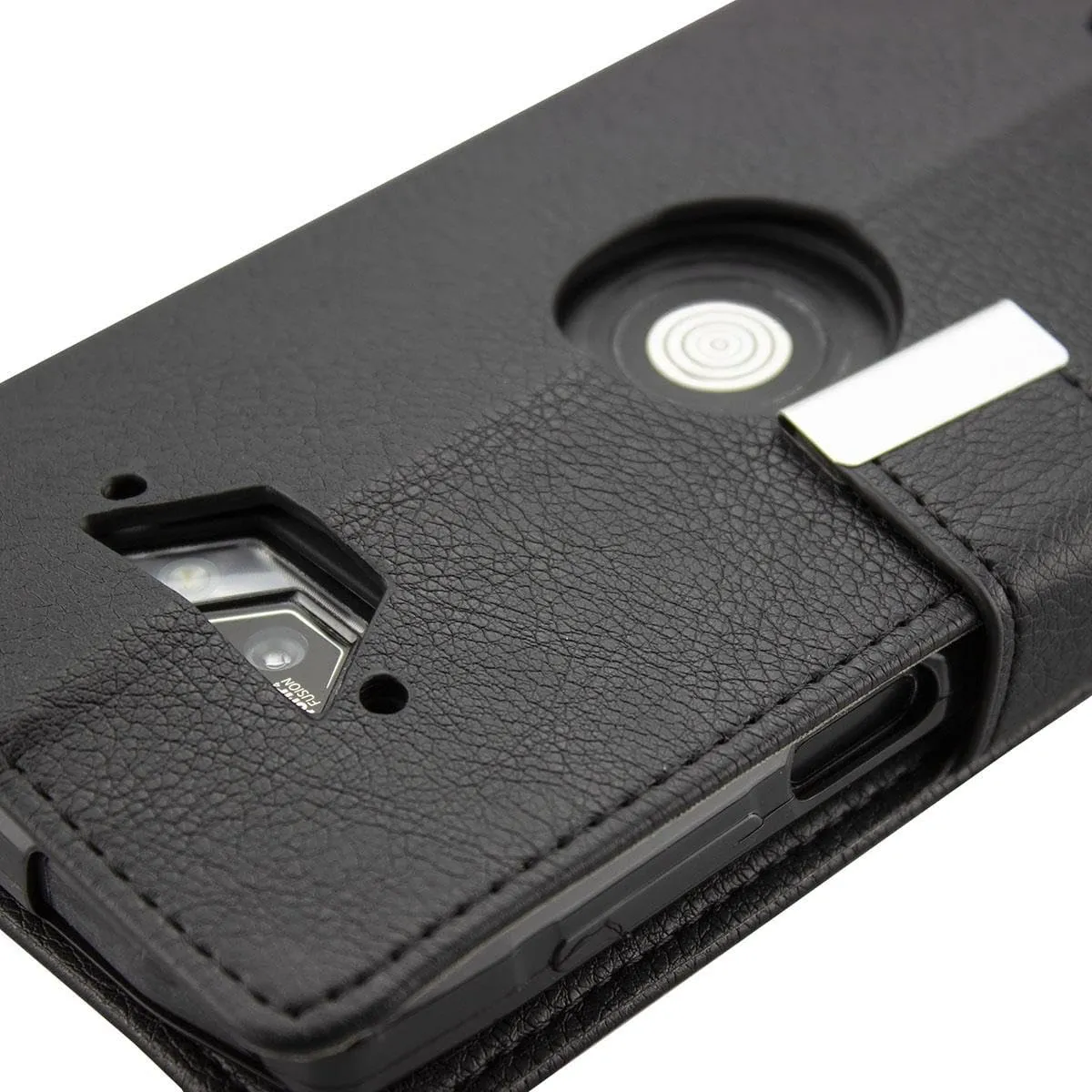 caseroxx Bookstyle Crosscall Core-X4 custodia libro nero