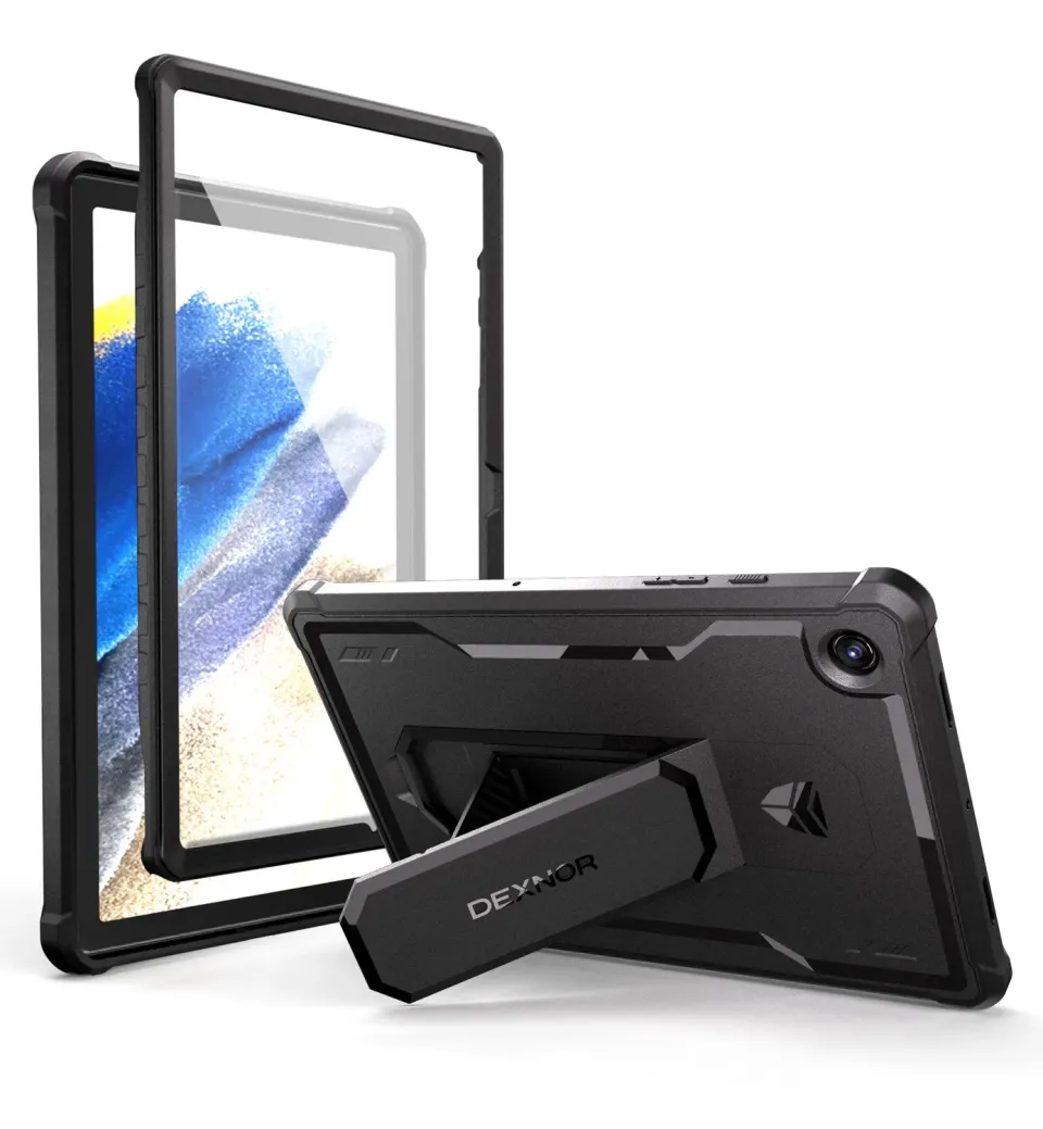 Dexnor Galaxy Tab A8 cover tablet nero antiurto