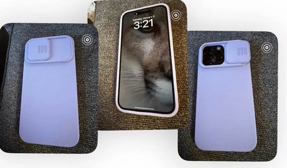 CloudValley iPhone 12 Pro Max cover blu coprifotocamera